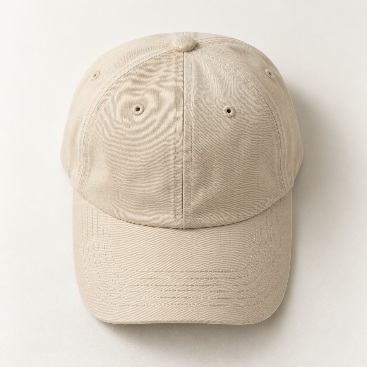 Noon Brim Cap — Bone